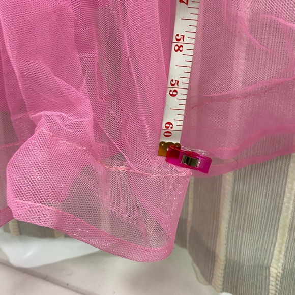 NWT Pink Sequin and Tulle‎ Mermaid Prom Homecoming Dress Size M - Picture 8 of 16